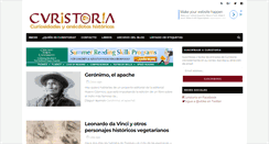 Desktop Screenshot of curistoria.com